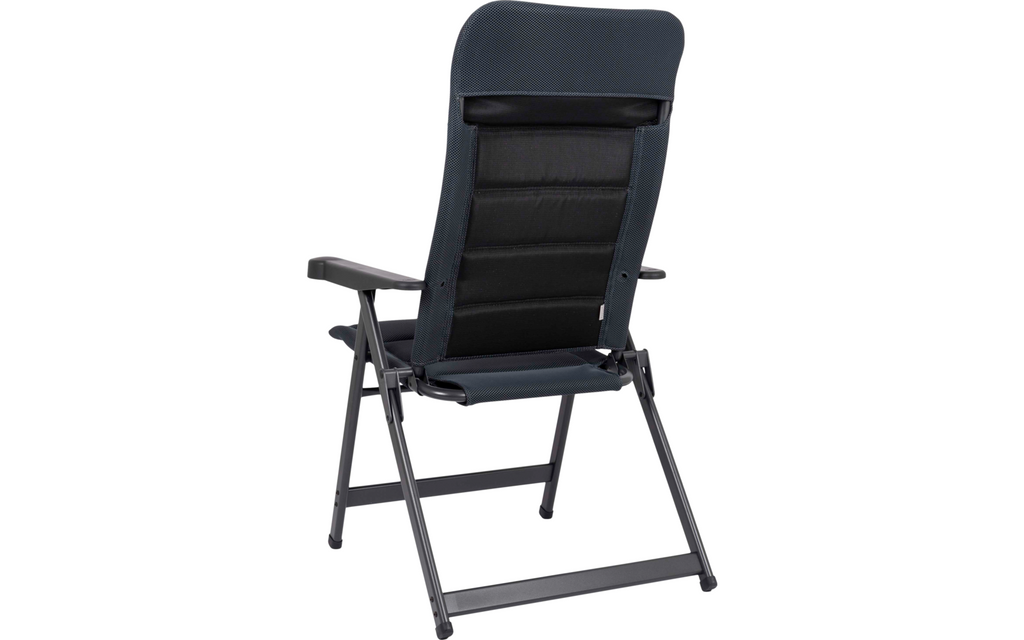 Campingstol AP/237-AD-86 7-trinns justerbar rygg 140 kg grå - Crespo armlener