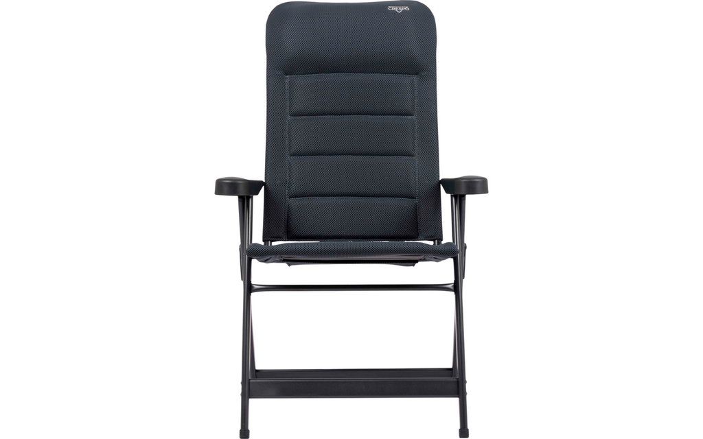 Campingstol AP/237-AD-86 7-trinns justerbar rygg 140 kg grå - Crespo rammedetalj
