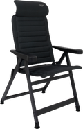Campingstol AP/437 Air-Select Compact 7-pos 140 kg grå forfra