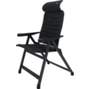 Campingstol AP/437 Air-Select Compact 7-pos 140 kg grå detalj av ramme