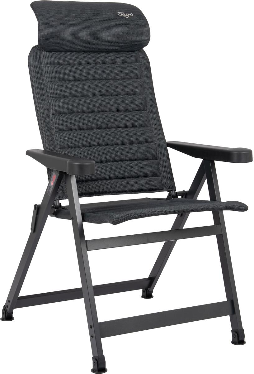 Campingstol AP/437-ASC-60 M, 7 posisjoner, grå foran