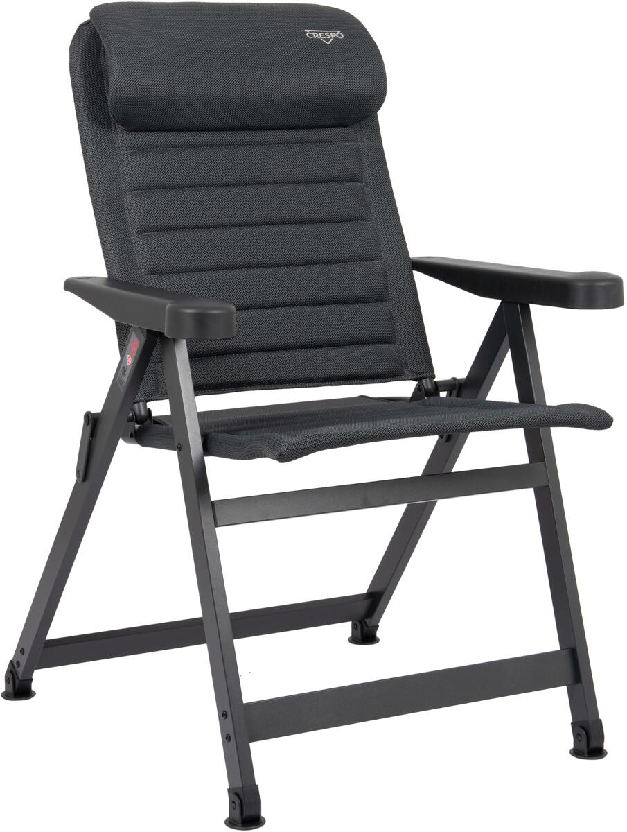 Campingstol AP/437-ASC-60 M, 7 posisjoner, grå bakside