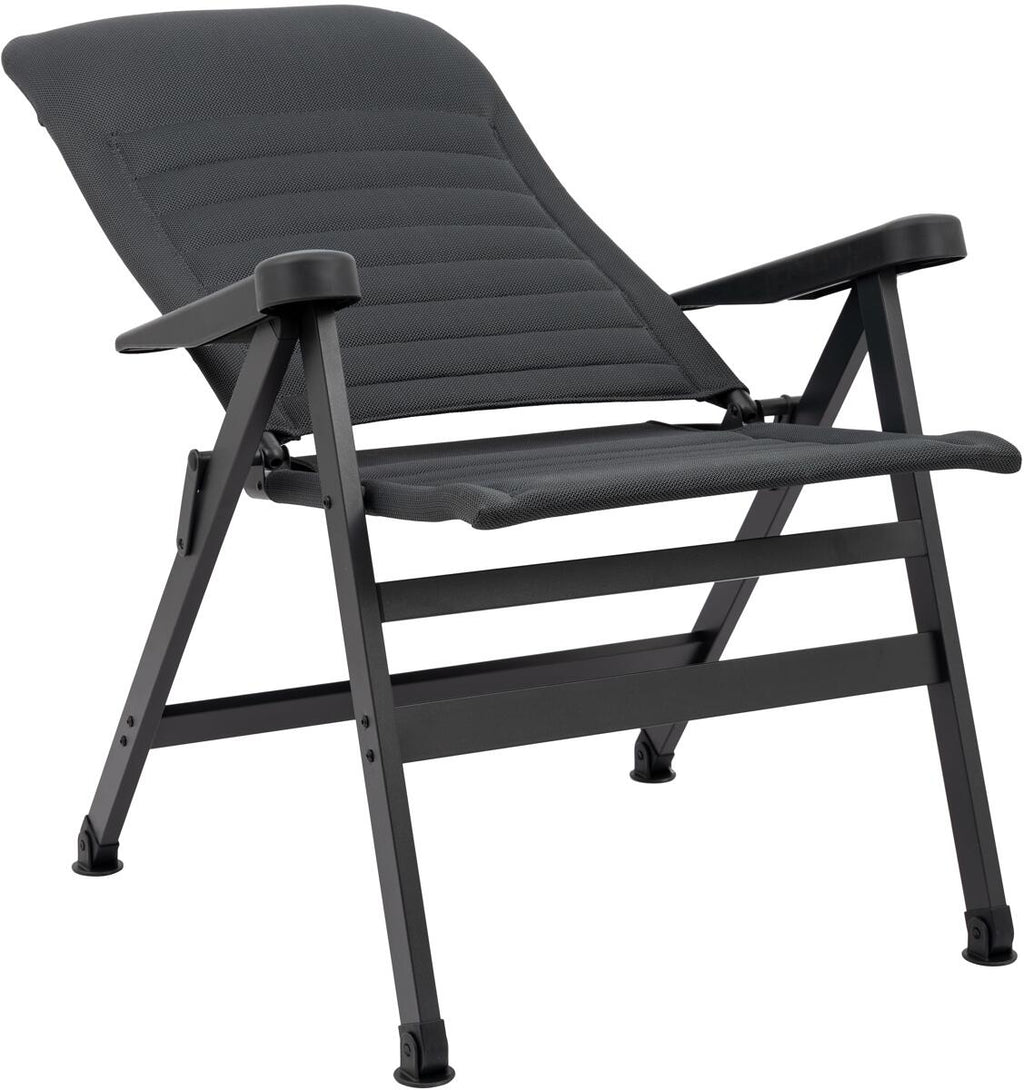 Campingstol AP/438-AS-60 XL, 7 posisjoner, 200 kg, grå - Crespo bakside