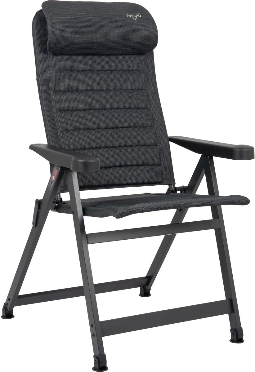 Campingstol AP/440-ASC-60 L, 7 posisjoner, grå - bakside