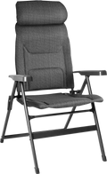Campingstol Aravel Vitachic H2L forfra med 7-pos rygg