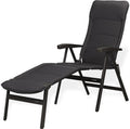 Campingstol Avantgarde Noblesse AVH 101 med benstøtte forfra