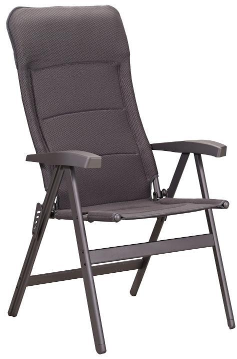 Campingstol Avantgarde Noblesse AVH 101 med benstøtte bakside