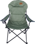 Campingstol Bengala resirkulert polyester opptil 120 kg - Tambu forfra