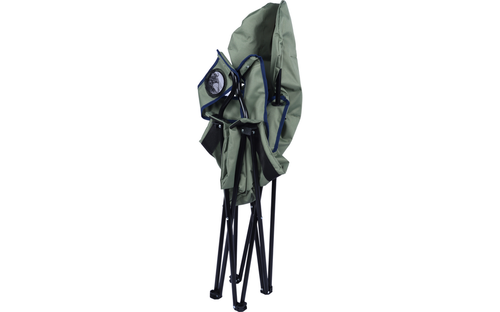 Campingstol Bengala resirkulert polyester opptil 120 kg - Tambu montert i natur