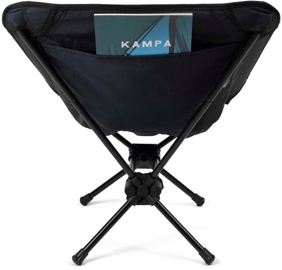 Campingstol Button Micro sammenleggbar 1,9 kg svart bakside