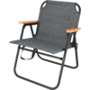 Campingstol Calvi med bambusarmlener detalj