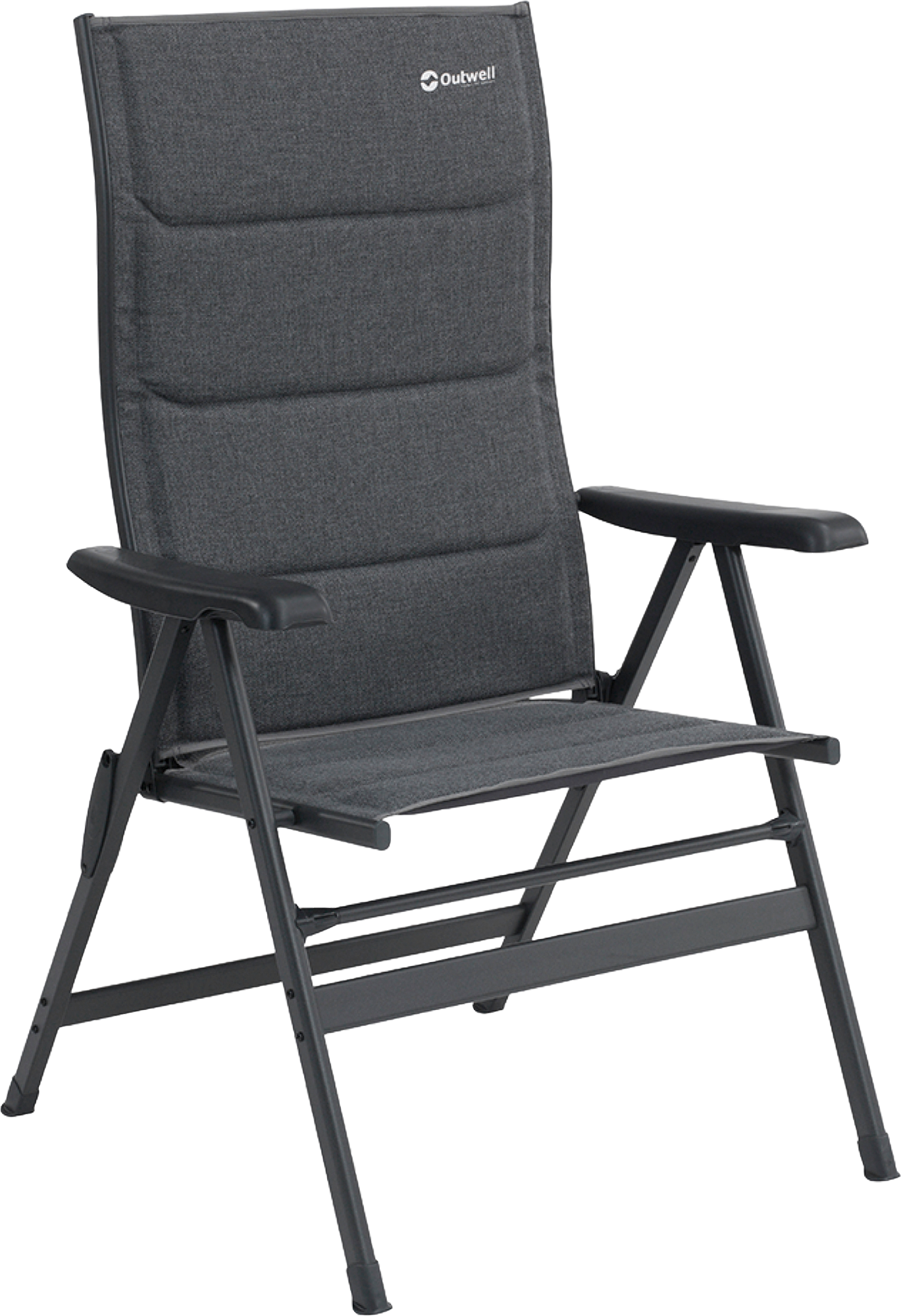 Campingstol Clements ekstra bred 7-trinns justerbar 200 kg - Outwell forfra