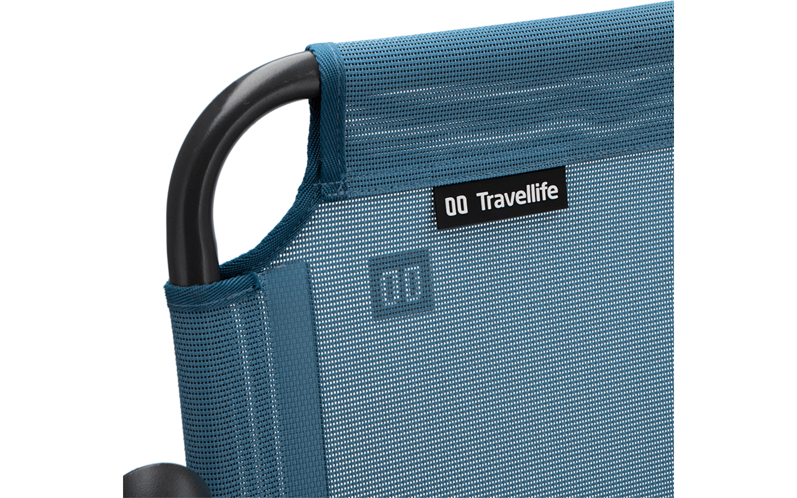 Campingstol Como sky blue 6-pos ryggstøtte praktisk transport