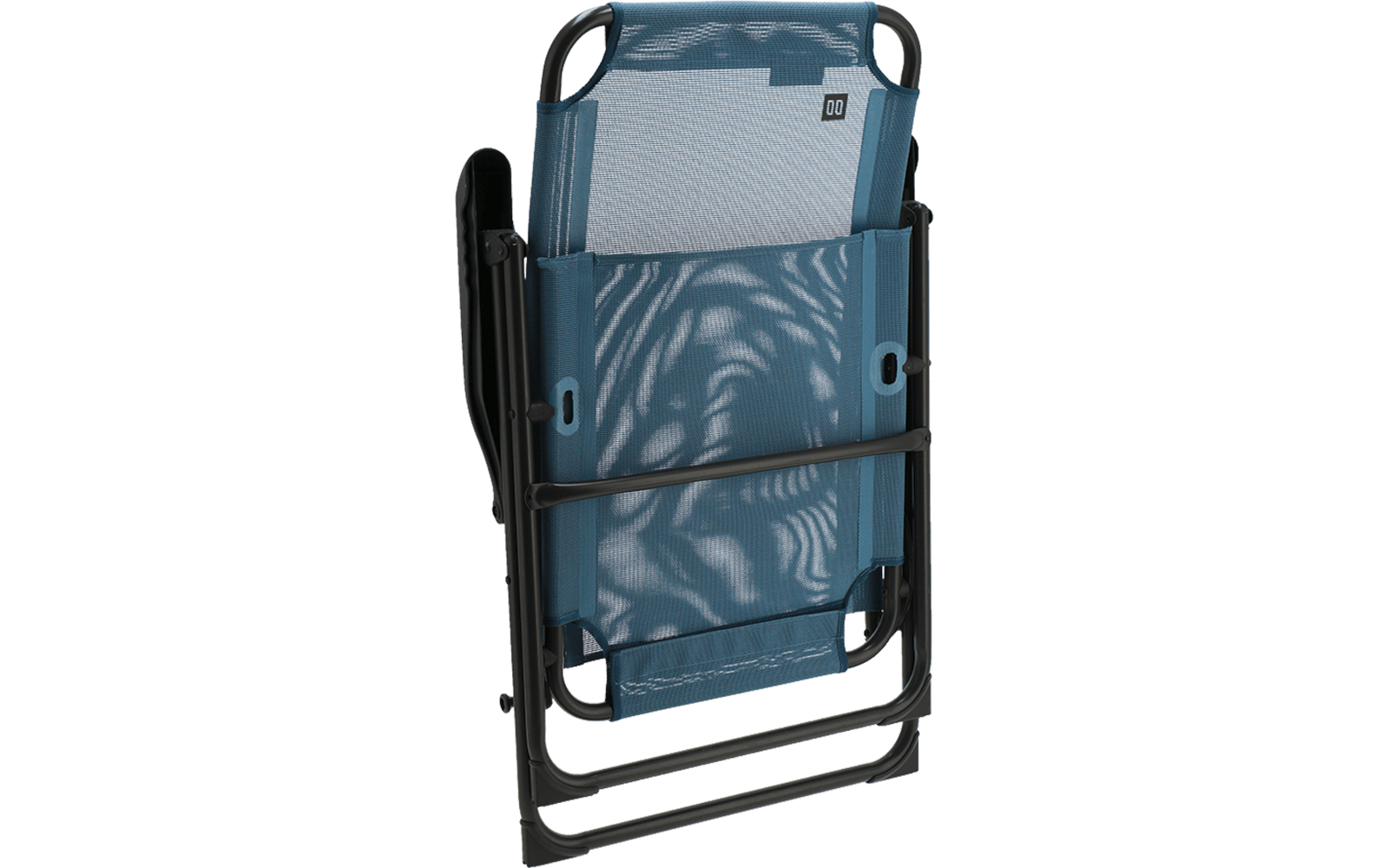 Campingstol Como sky blue 6-pos ryggstøtte pustende tekstil