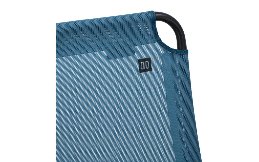 Campingstol Como sky blue 6-pos ryggstøtte justerbar ryggstøtte