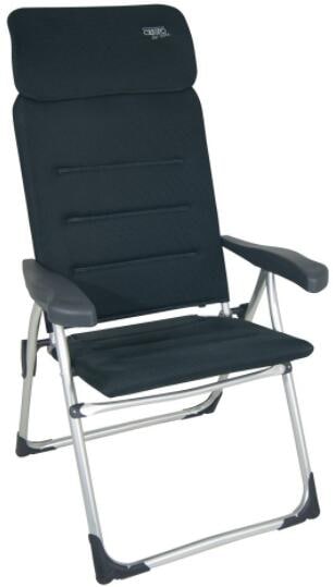 Campingstol Compact AA/213-AEC forfra i antrasitt farge