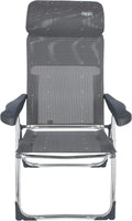 Campingstol Compact AL/215-C antrasitt forfra