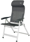 Campingstol Compact AL/237-C, 140 kg, sitthøyde 50 cm - Crespo forfra