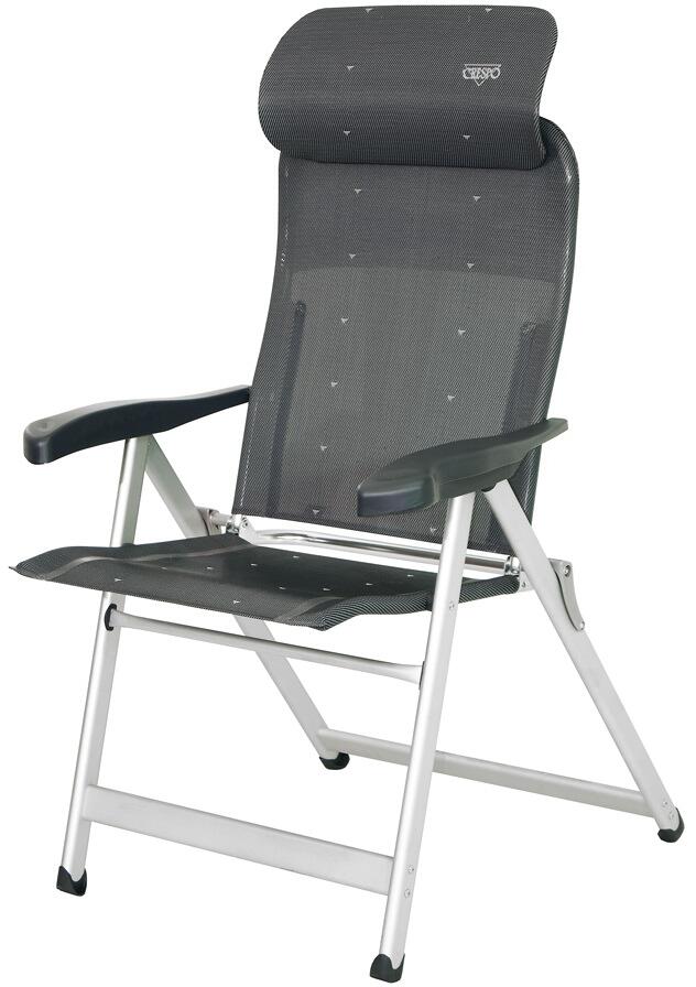 Campingstol Compact AL/237-C, 140 kg, sitthøyde 50 cm - Crespo forfra