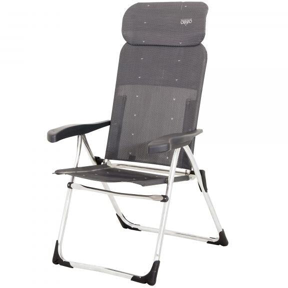 Campingstol Crespo AL/213 Compact forfra i antrasitt