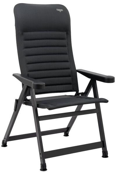 Campingstol Crespo AP/435 Air-Select grå detalj av polstring