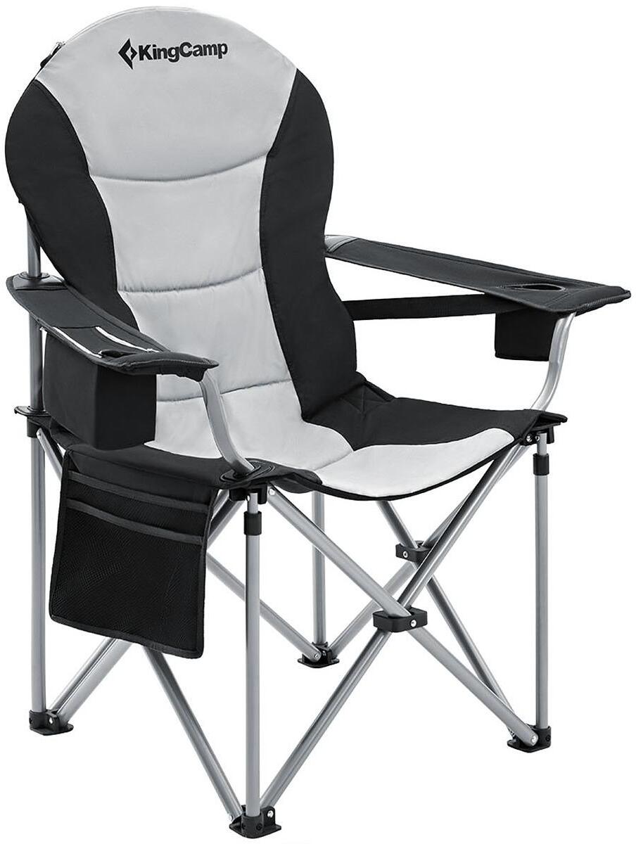 Campingstol Deluxe med organiser og kjøleveske 160 kg - KingCamp bakside
