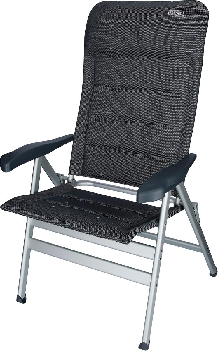 Campingstol Deluxe XXL AL/238-DL bakside visning