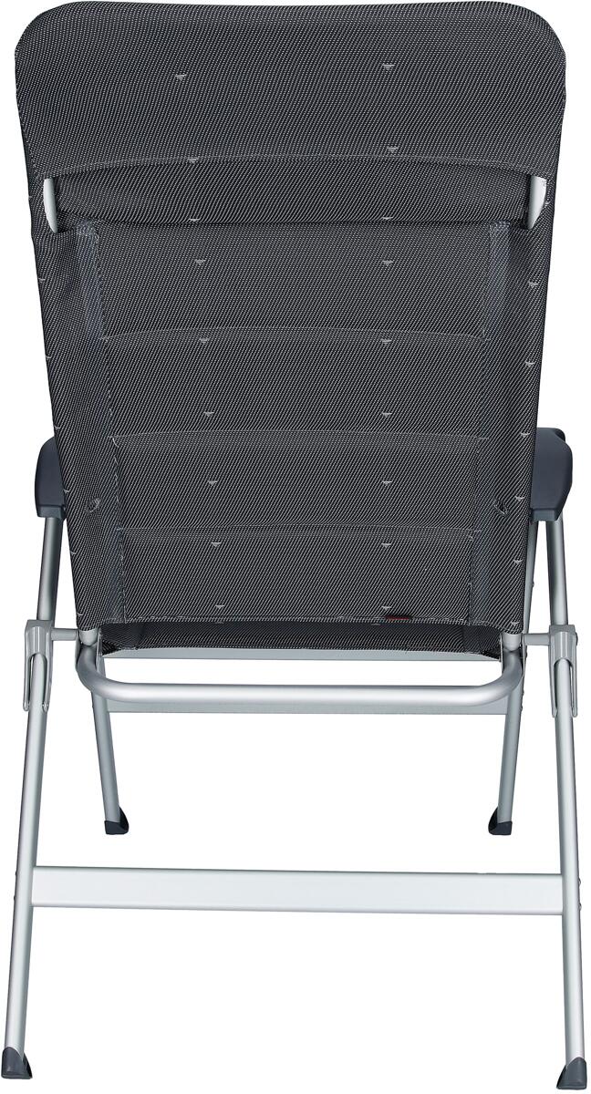 Campingstol Deluxe XXL AL/238-DL montert på campingplass