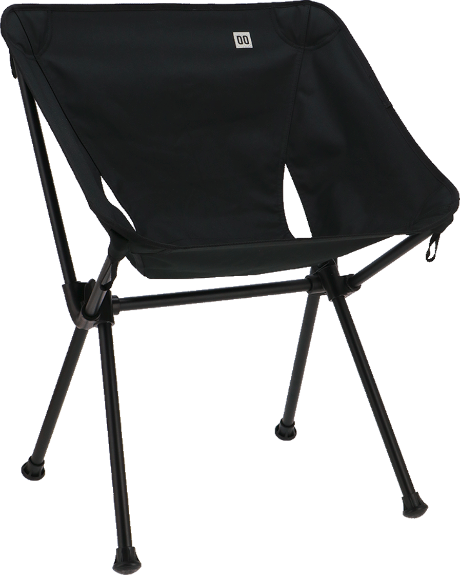 Campingstol Finn klappbar lettvekt 1,8 kg aluminium forfra