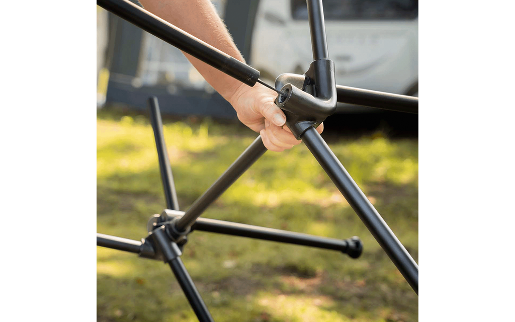 Campingstol Finn klappbar lettvekt 1,8 kg aluminium med bæreveske