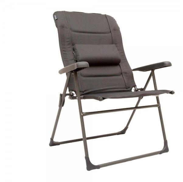 Campingstol Hampton Grande DLX Chair med armlene detalj