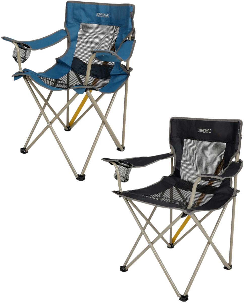 Campingstol Isla Streamair ventilert rygg forfra