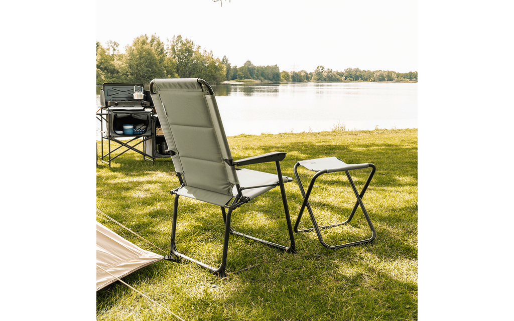 Campingstol Lago Compact klappbar 2,9 kg aluminium pakking
