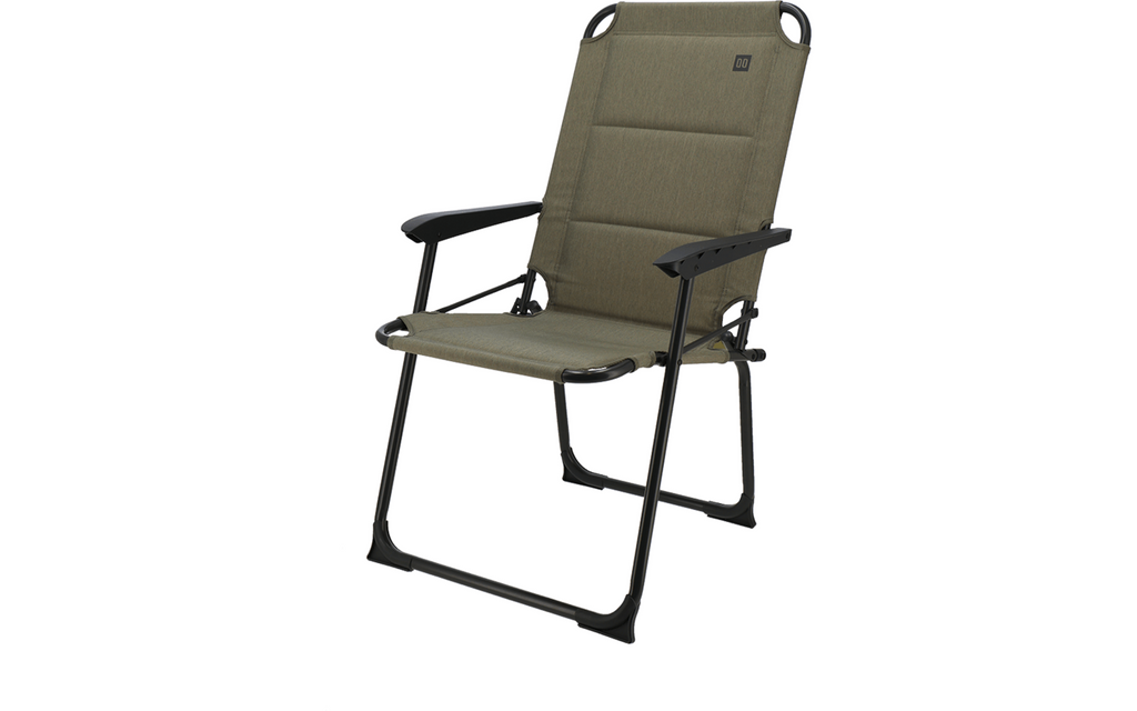 Campingstol Lago Compact klappbar 2,9 kg aluminium detalj av polstring