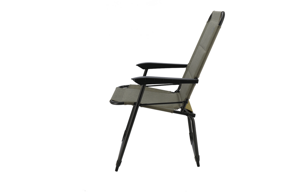Campingstol Lago Compact klappbar 2,9 kg aluminium montert i campingen
