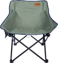 Campingstol Laja sammenleggbar resirkulert polyester 120 kg forfra