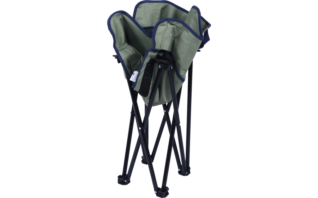 Campingstol Laja sammenleggbar resirkulert polyester 120 kg nærbilde av ramme