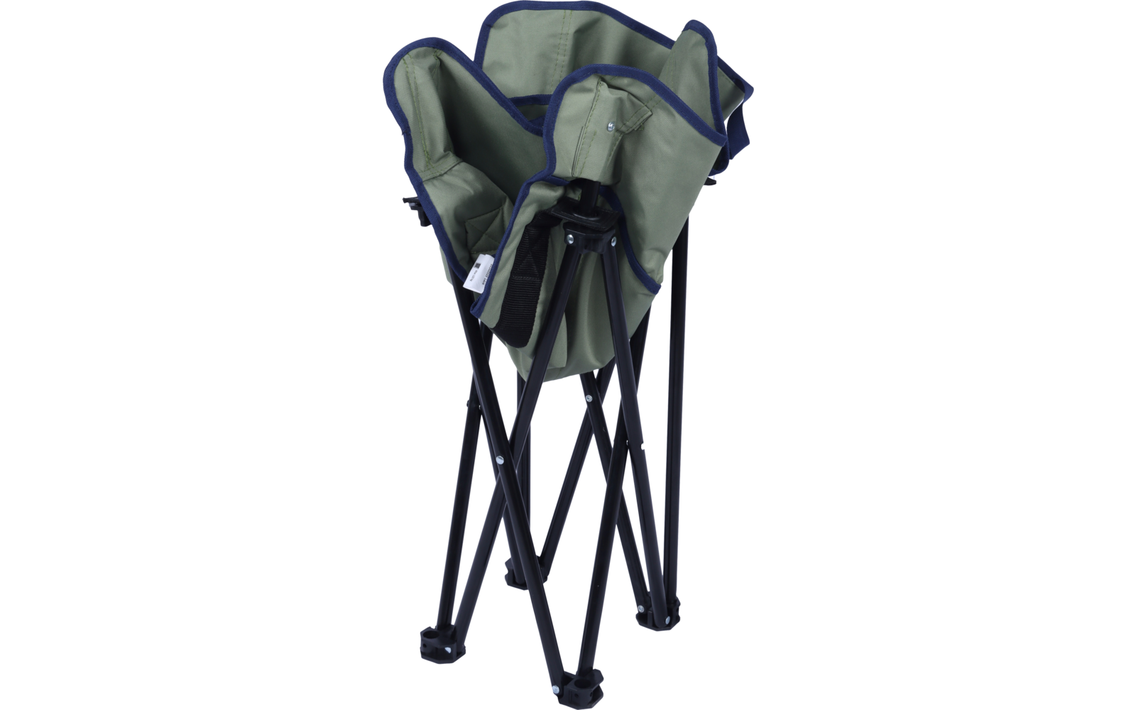 Campingstol Laja sammenleggbar resirkulert polyester 120 kg nærbilde av ramme