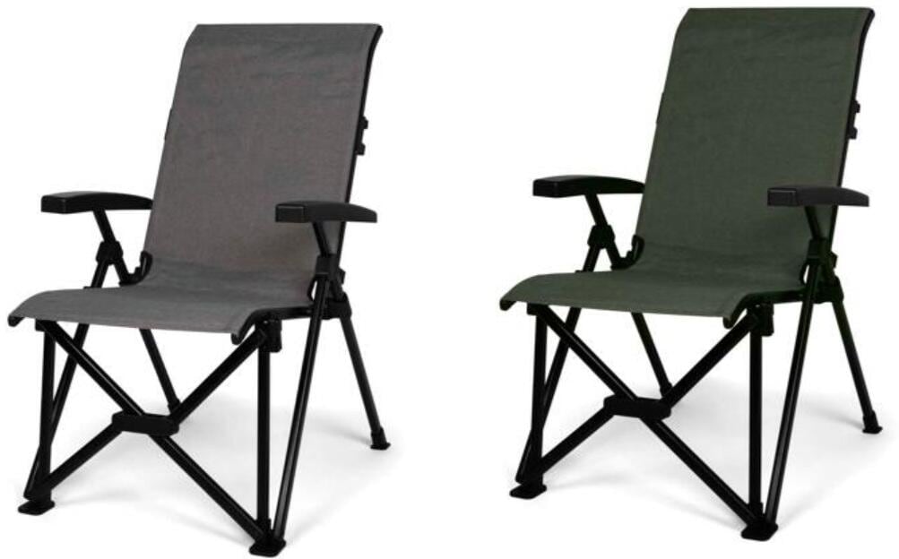 Campingstol Meadow sammenleggbar med koppholder 120 kg fra Kampa for camping