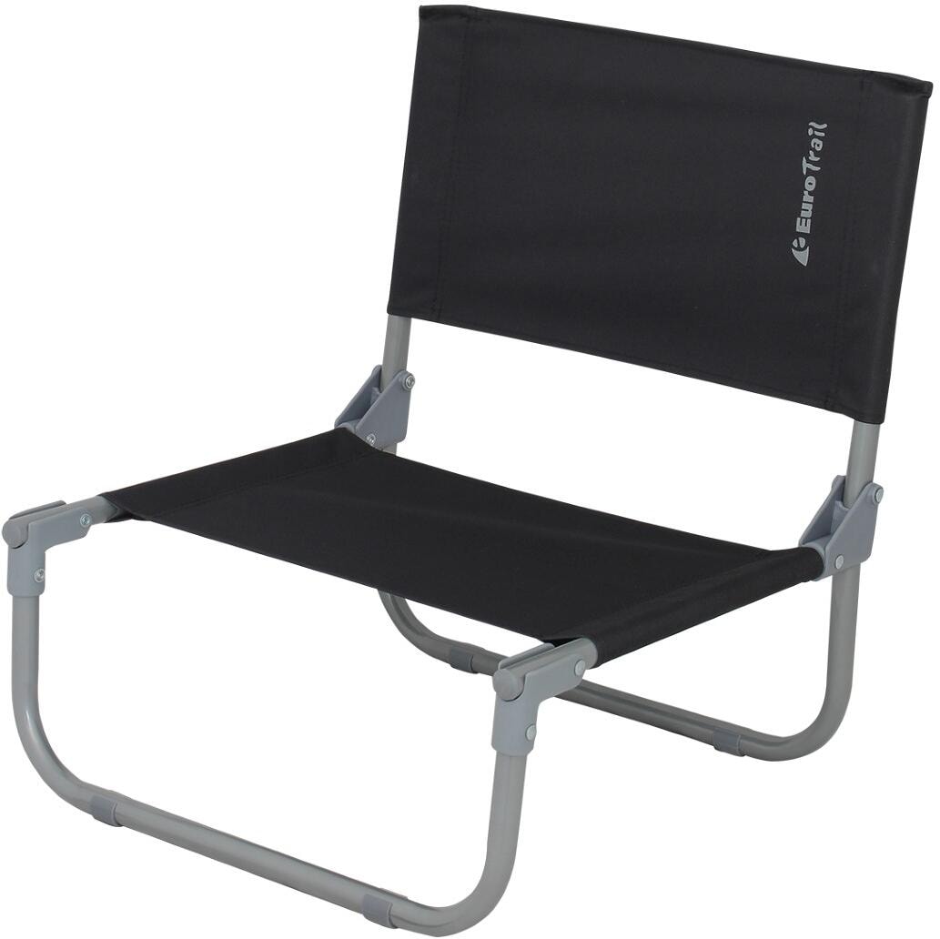 Campingstol Minor sammenleggbar 45x40 cm montert på campingplass