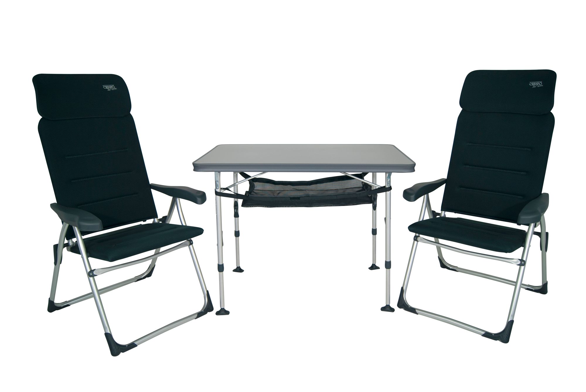 Campingstol- og bordsett 3-deler AA/213-CTA 110 kg - Crespo for camping