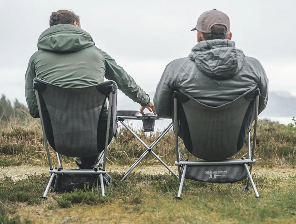 Campingstol Pathfinder Base Camp med bæreveske grå