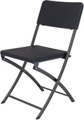 Campingstol Paviljon rattandesign 120 kg antrasitt Eurotrail forfra