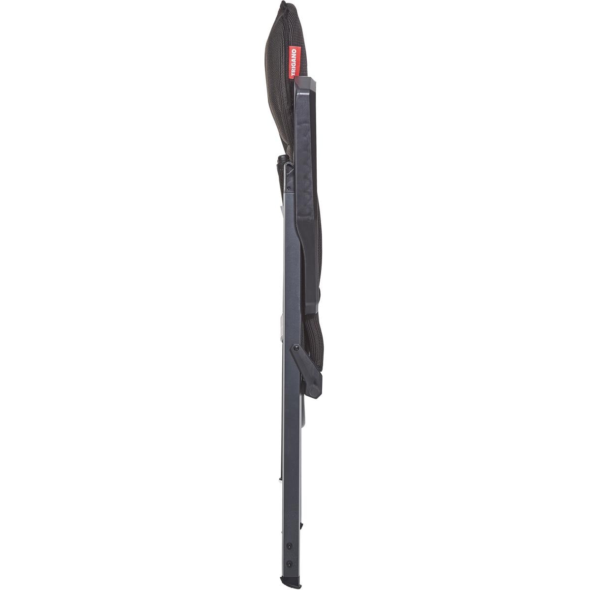 Campingstol Premium black 7-trinns justerbar detalj av mesh-stoff