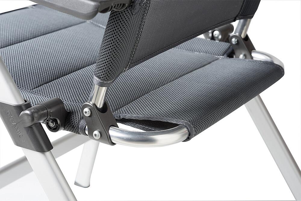 Campingstol Presto 3D Mesh 2-pack antrasitt bakside