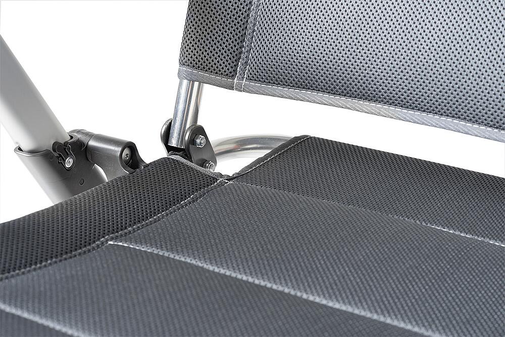 Campingstol Presto 3D Mesh 2-pack antrasitt detalj nærbilde