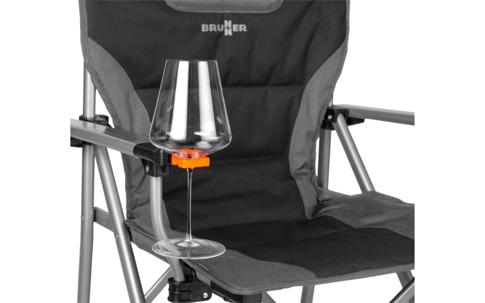 Campingstol Raptor Jackofall, klappbar, grå bakside