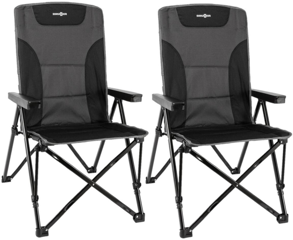 Campingstol Raptor Recliner sett 2-pack forfra