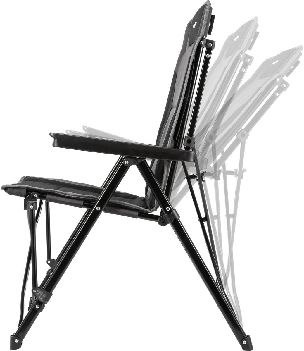 Campingstol Raptor Recliner sett 2-pack montert utendørs