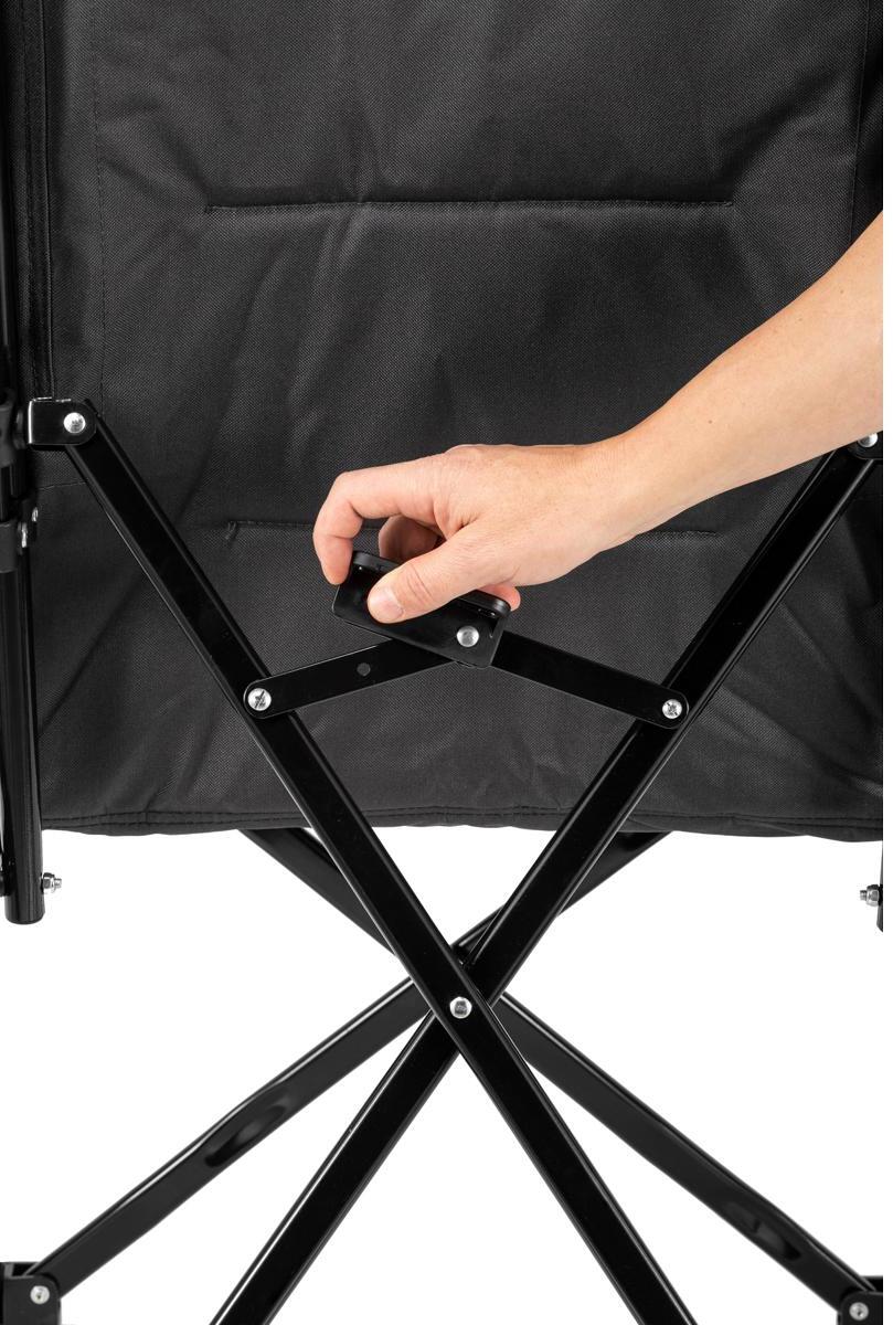 Campingstol Raptor Recliner sett 2-pack sammenfoldet i bæretaske